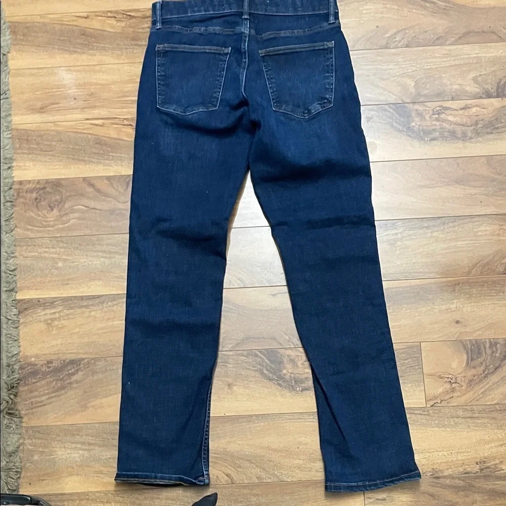 Old Navy Men's Dark Blue Straight Jeans